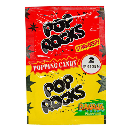 Pop Rocks Strawberry-Banana - 6 grammaa
