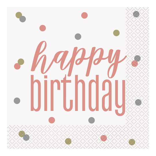 Lautasliinat Happy Birthday Pilkuilla