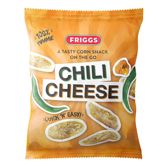 Friggs Minimajskakor Chili Cheese - 40 grammaa