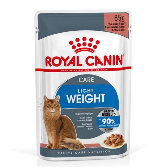 36 + 12 kaupan päälle! 48 x 85 g Royal Canin -kissanruokaa - Light Weight Care in Gravy