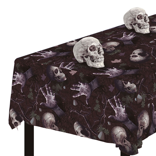 Muoviliina Halloween Hautausmaa
