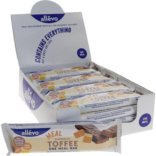 Allévo Ateriankorvikepatukat Toffee 20kpl