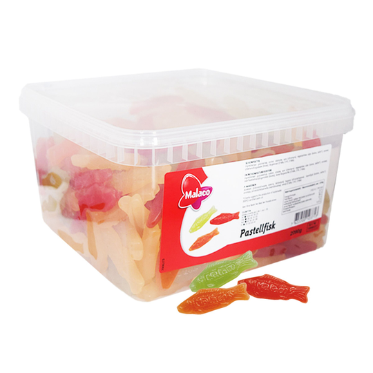 Pastellfiskar Jättipakkaus - 2,09 kg
