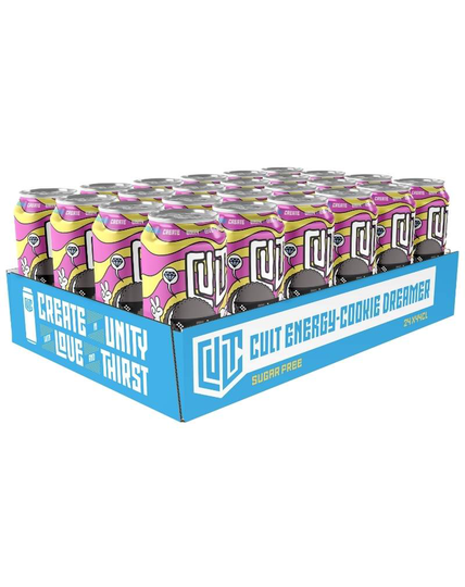 Cult Energy Drink, 24 kpl, Cookie Dreamer