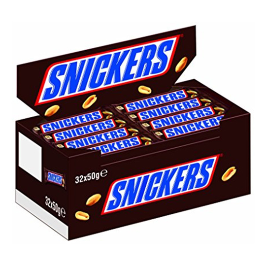 Snickers Suklaapatukka - 32-pakkaus