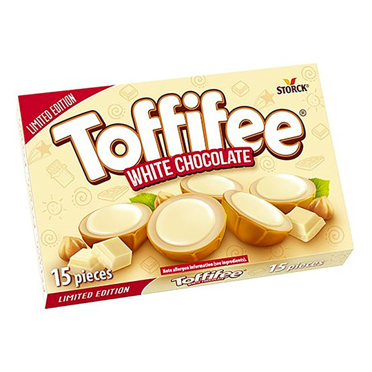 Toffifee White Chocolate - 125 grammaa