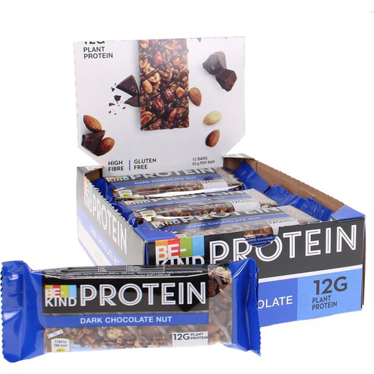 Be-kind Proteiinipatukka Tummasuklaa & Pähkinä 12-pack