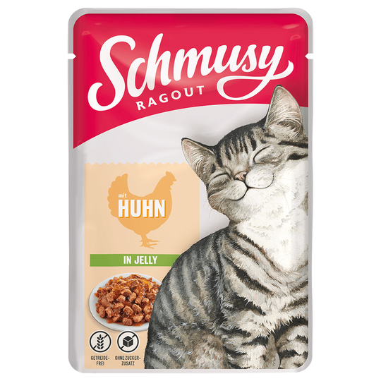 Schmusy Ragout in Jelly 22 x 100 g - kana