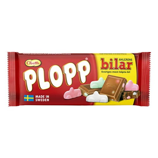 Plopp Ahlgrens Suklaalevy - 75 grammaa