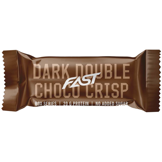 Fast Rox Protein Bar 55 G Dark Double Chocolate Crisp