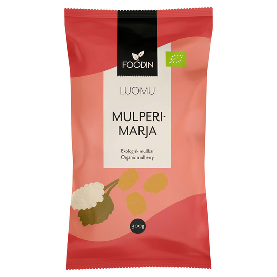 Foodin Organic Mulberries Raw 300 G