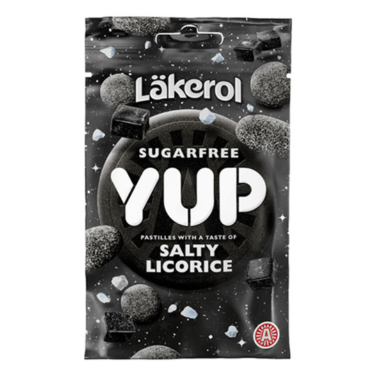 Läkerol Yup Salty Licorice - Kappaleittain