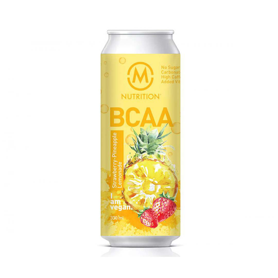 M-nutrition Bcaa Aminohappojuoma 330 Ml Strawberry Pineapple Lemonade