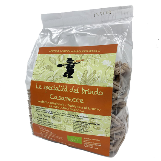 Casarecce pasta, luomu