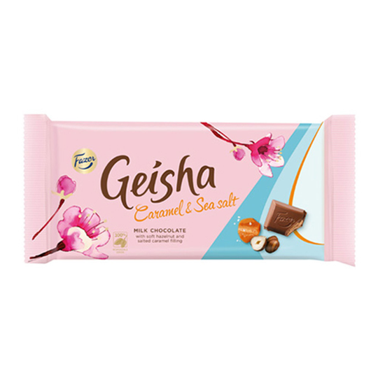 Geisha Caramel & Sea Salt - 121 grammaa