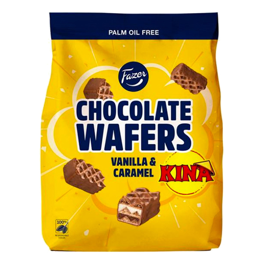 Fazer Choco Wafer Kina - 175 grammaa