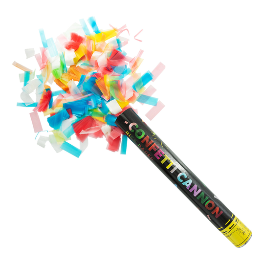 Konfettitykki Riisipaperi Monivärinen - 40 cm
