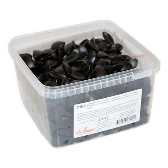 Lakritsiveneet Irtokarkit Purkissa - 2,2 kg