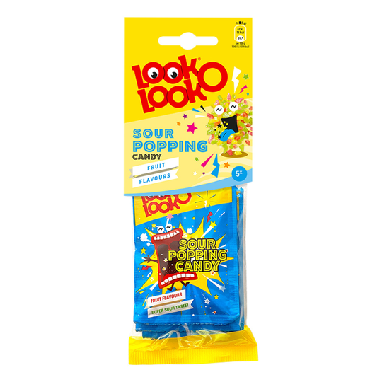 Look-O-Look Sour Popping Makeiset - 24 g