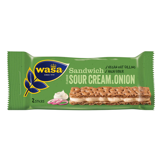 Wasa Sandwich Sourcream & Onion - 1-pakkaus