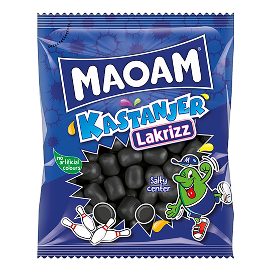 Maoam Kastanjer Dark - 120 grammaa