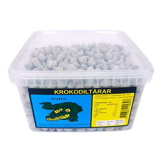 Krokotiilinkyyneleet Suolaiset - 2,3 kg