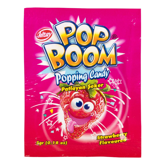 Pop Boom Strawberry - Kappaleittain