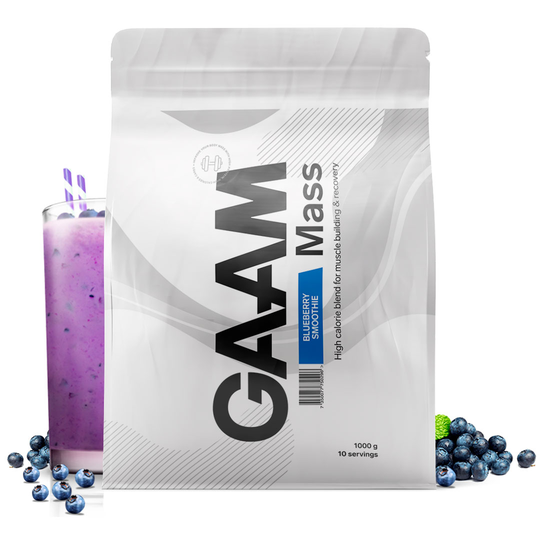 Gaam 100% Mass Premium 1 Kg Blueberry Smoothie