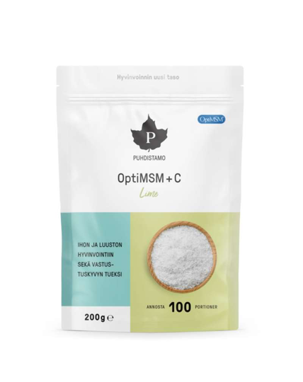 Puhdistamo OptiMSM+C Lime 200 g