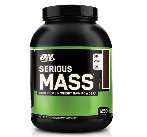 Optimum Nutrition Serious Mass 2.72 Kg Choklad