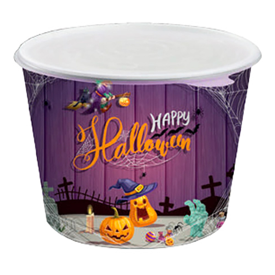 Karkkipurkki Pahvia Happy Halloween - 1-pakkaus