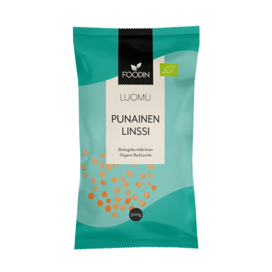 Punainen linssi 500g LUOMU