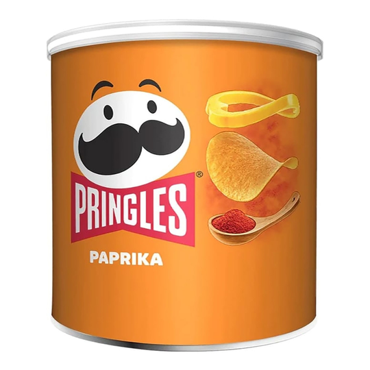 Pringles Paprika Mini - 12-pakkaus