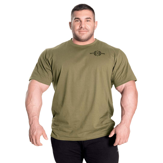 Better Bodies Manhattan Tee Washed Green Xl