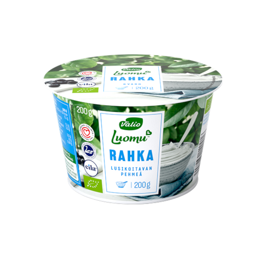 Valio luomu maitorahka 0%