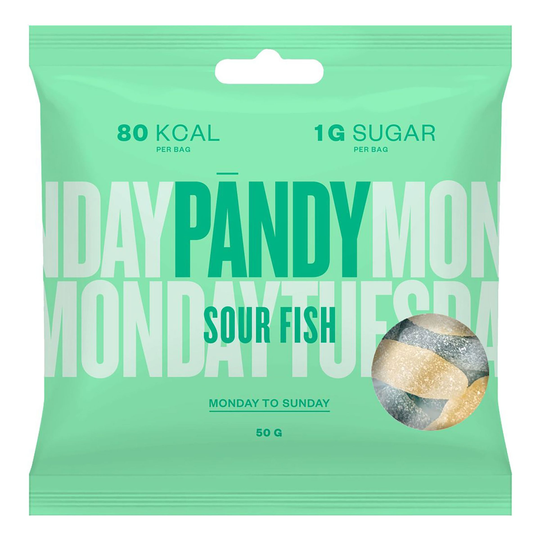 Pändy Sour Fish - 50 grammaa