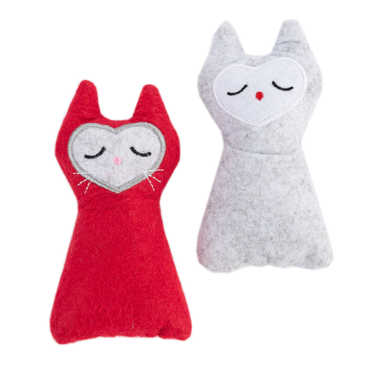zoolove-kissanlelu Felt Cat Set - 2 kpl