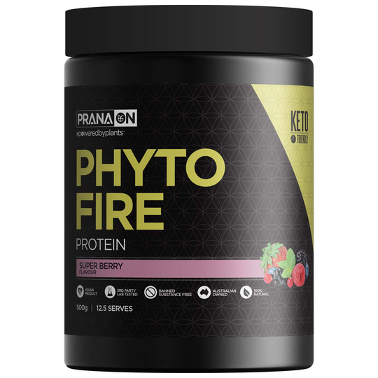 Pranaon Phyto Fire Protein 500 G Super Berry