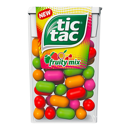 Tic Tac Fruity Mix - 18 grammaa