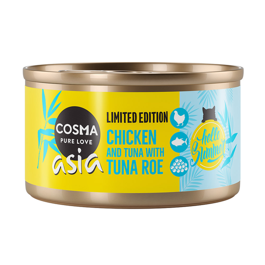 Cosma Asia Summer Edition: kana, tonnikala & tonnikalanmäti - 6 x 85 g