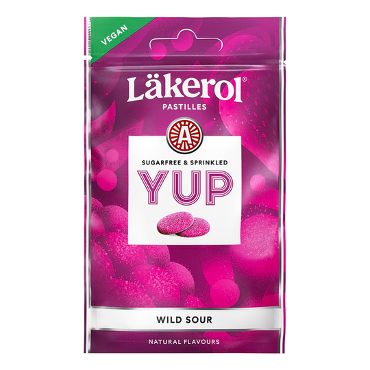 Läkerol Yup Wild Sour - Kappaleittain