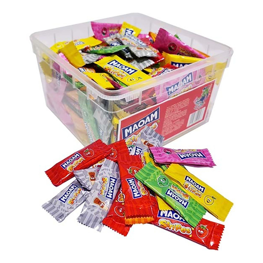 Maoam Mini Stripes Suurpakkaus - 1,05 kg