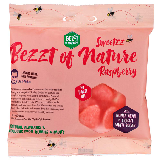 Bezzt Of Nature Sweetzz 65 G Hallon