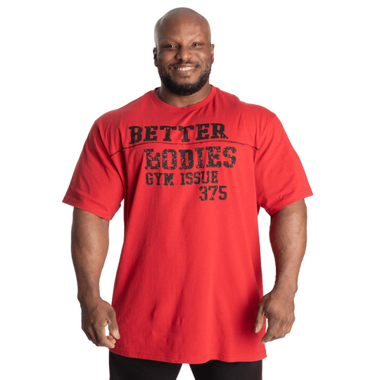 Better Bodies Union Original Tee Chili Red M