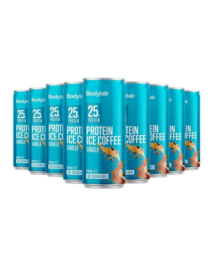 Bodylab Protein Ice Coffee, Vanilla, 24 kpl