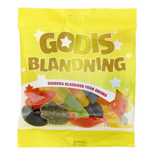 Karkkipussi Godisblandning - 80 grammaa