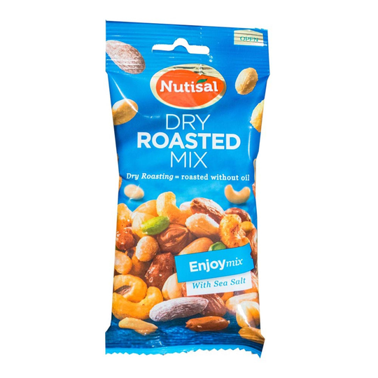 Nutisal Kuivapaahdetut Pähkinät Mix - 60 grammaa