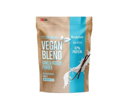 Bodylab Vegan Blend, 400 g, Vanilla (päiväys 11/22)