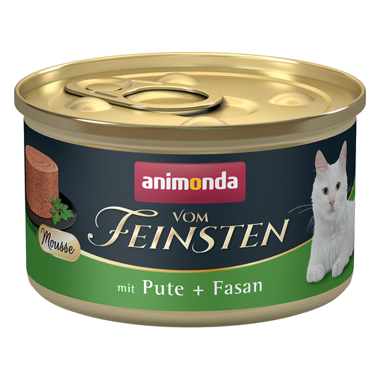 Animonda Vom Feinsten Adult 12 x 85 g - kalkkuna + fasaani