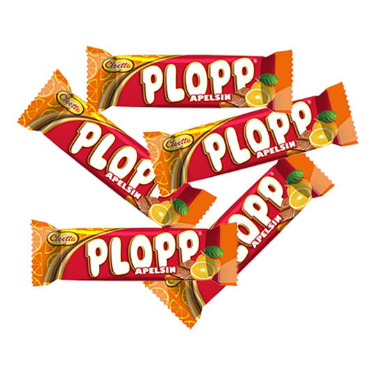 Plopp Apelsin Suurpakkaus - 2 kg